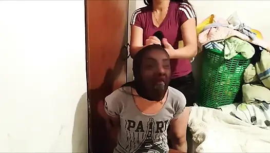 Fucked up by Stepmom: From Pretty Little Princess to Pantyhose Hooded Piggy Girl!