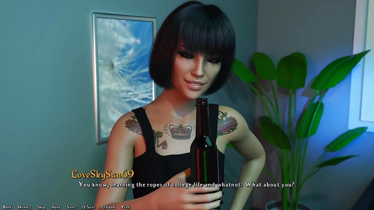 Being a Dik 0.8.1 Part 234 Party and Sex with Mel by Loveskysan69