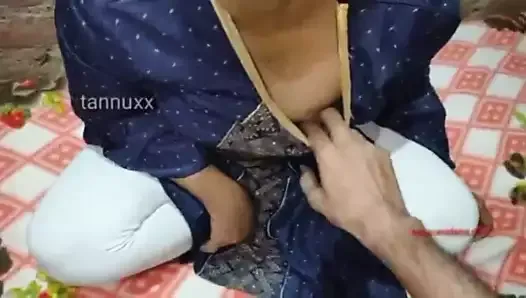 Hot bhabhi masturbating, big boobs