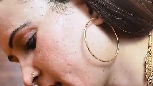 Ruksar enjoyed sucking Aniket's cock and putting it in her pussy