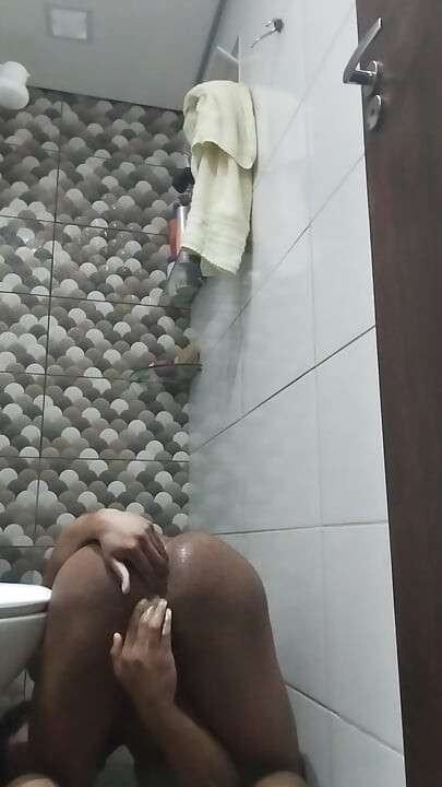 I was on fire so I stuck these two balls in my big hot ass