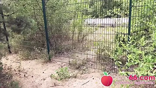 Risky Public Sex with Naughty Red Head Teen