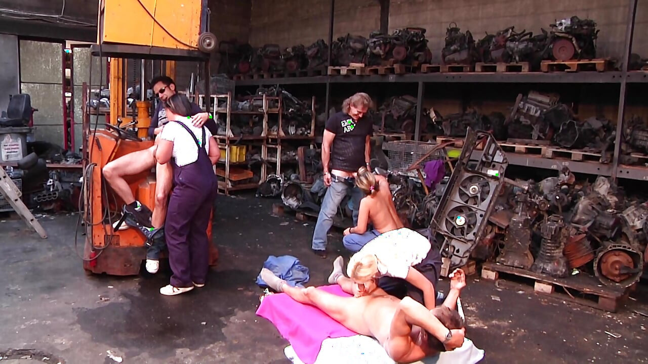 Pack Shagging at the Car Park