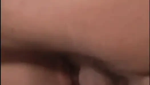 A hard cock in a blonde pussy cumming with long squirts