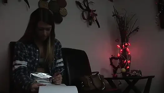 Gadis nakal, gadis Asia dan kontol besar