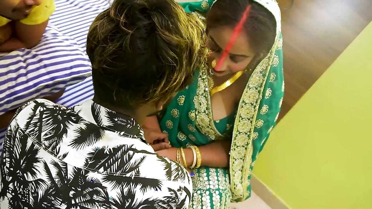 Bhabiji Ke Sath Dono Devor Mil Kor Mast Chudai Kia, hardcore, sexo a três