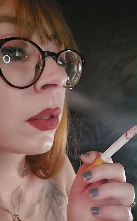 Side view smoking