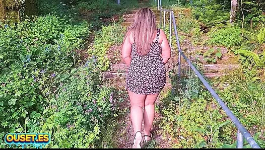 WHORE IS PICKED UP IN THE WOODS AND FUCKED