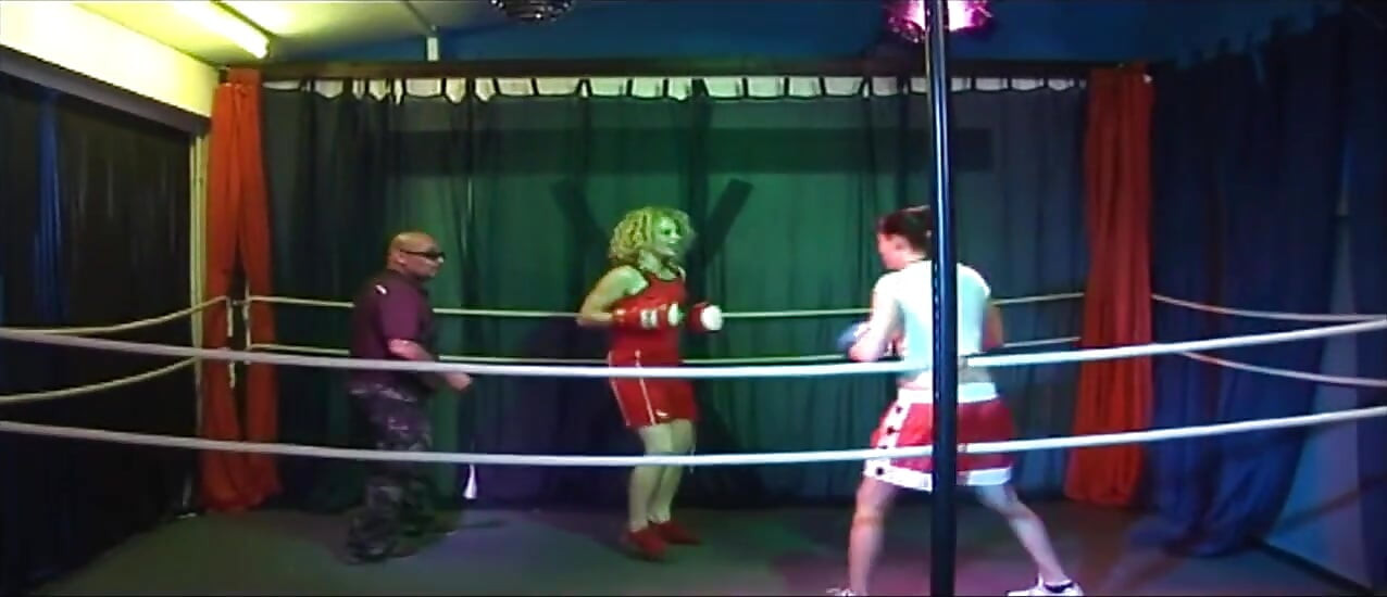 Blonde Mature Babe's Dripping Rosebud Gangbang in Wrestling Ring