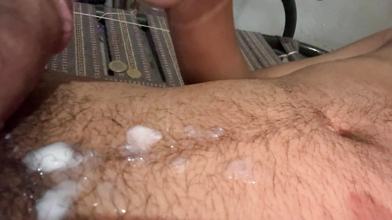 Spermă în față