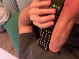 Cock measure with tv remote controller