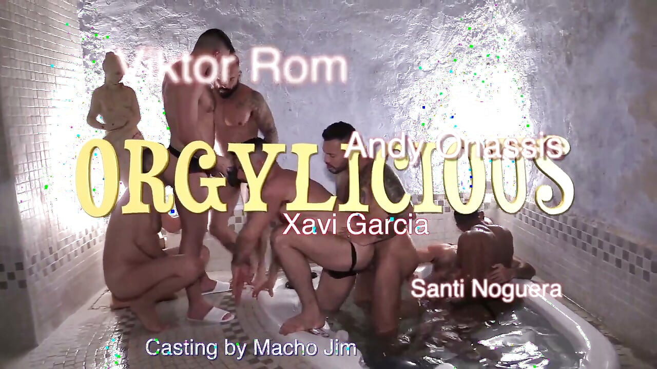 Mega Orgy in the Jacuzzi