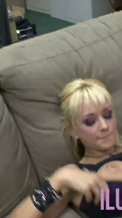 Alternative Blonde With Piercings And Tattoos Handles A Big Cock | Clip 2
