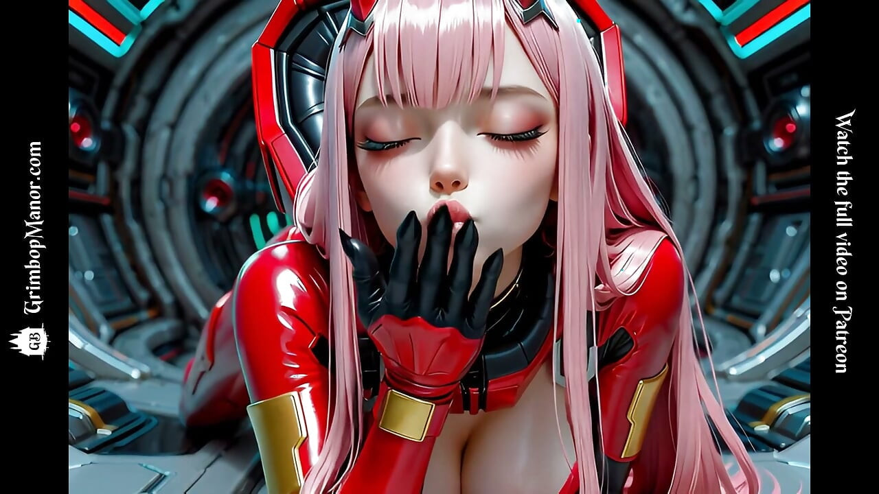Zero Two la lleva a su amor profundamente dentro del Franxx
