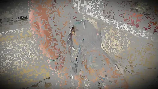 Pool Party with a gorgeous Colombian Latina I fucked her tight pussy at her parents' house without them finding out