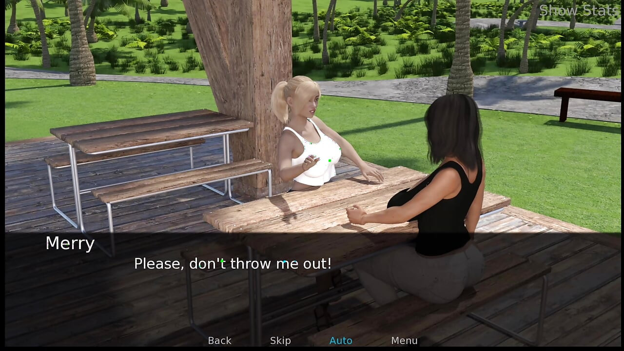 Project hete vrouw - spelen met Jenny's borsten buitenshuis