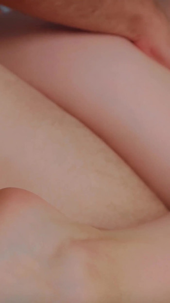 Key moment from "MILF wife has sex with her husband in the morning. Her big breasts have been waiting for this"