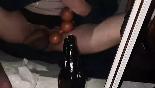 Sissy dreams of real tits and fuck new toys.