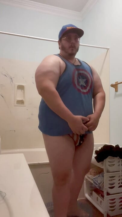 Beefy Chub Bear Daddy Burly Chub Getting Ready For A BBQ