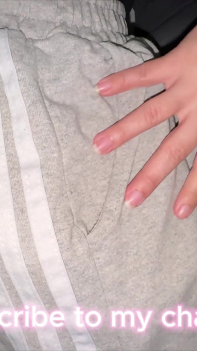 She Lets a Stranger Touch Her Ass and She Grabs His Hard Cock