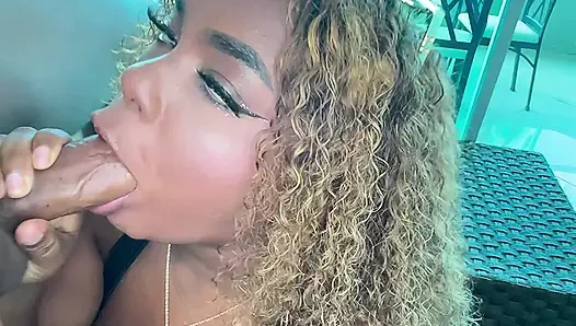 Alone with my best friend's Hot stepsister