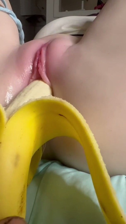 My stepdad invades my privacy and puts a huge banana inside my pussy | Clip 1