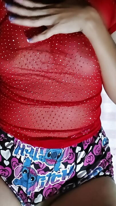 My neighbor asks me to show him my big tits and tell him daddy you like my vagina