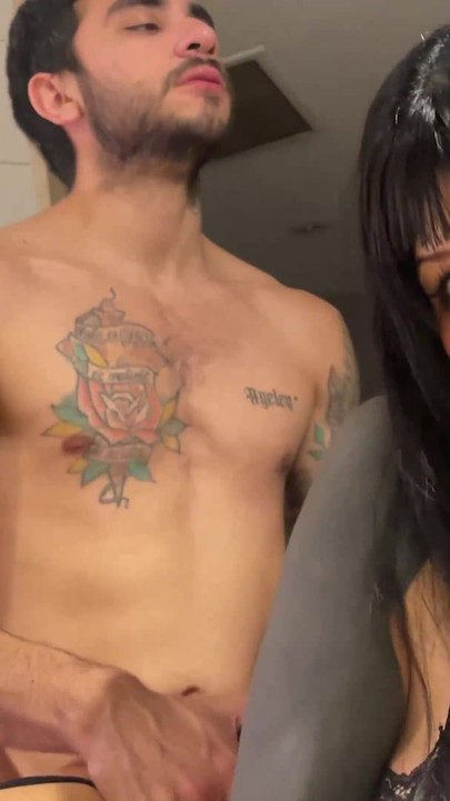 Submissive Slut Gets Hard Sex, Slaps, and Humiliation in the bathroom!