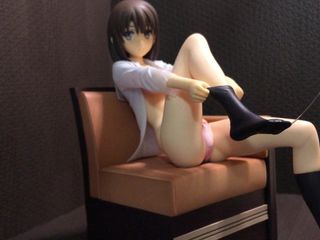 フィギュアぶっかけ（加藤恵 お着替え中1/7）