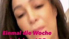 Pequena seleção de vídeos de redes sociais de celebridades alemãs