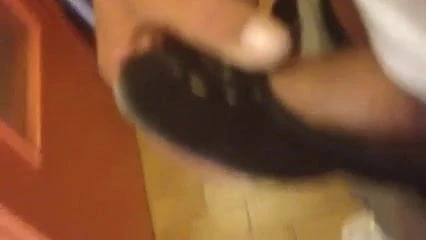 Cum on black flats