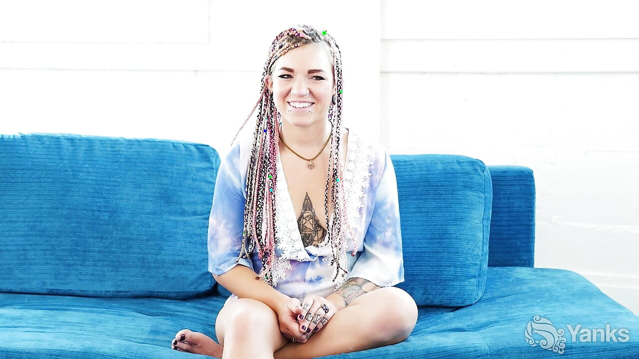 Pixie Lehaj Oils up Her Pussy