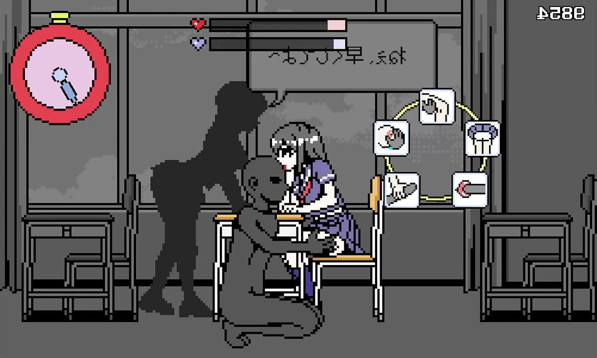 HENTAI-Spiel: geile Schlampe will hart gefickt werden