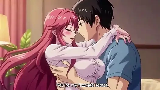 Kleines geheimnis von stiefmutter und stiefsohn allein zu hause