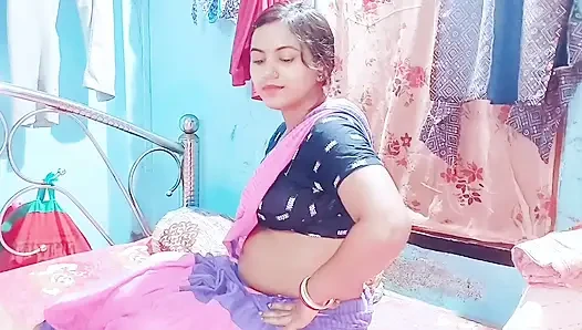 went to bhabhi’s house when not at home and enjoyed a lot with my lovely bhabhi, Full Hindi Viral Video
