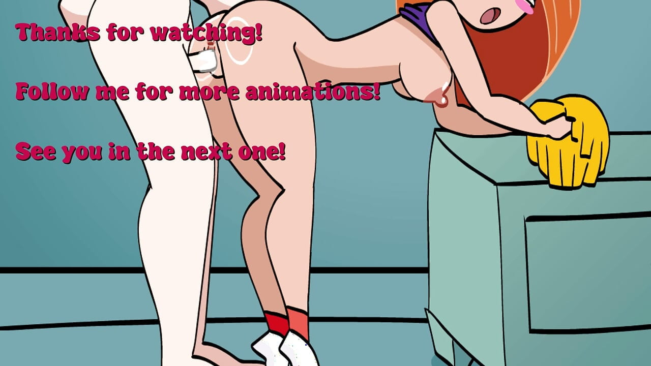 Kim Possible quiere montar la polla de su amigo.