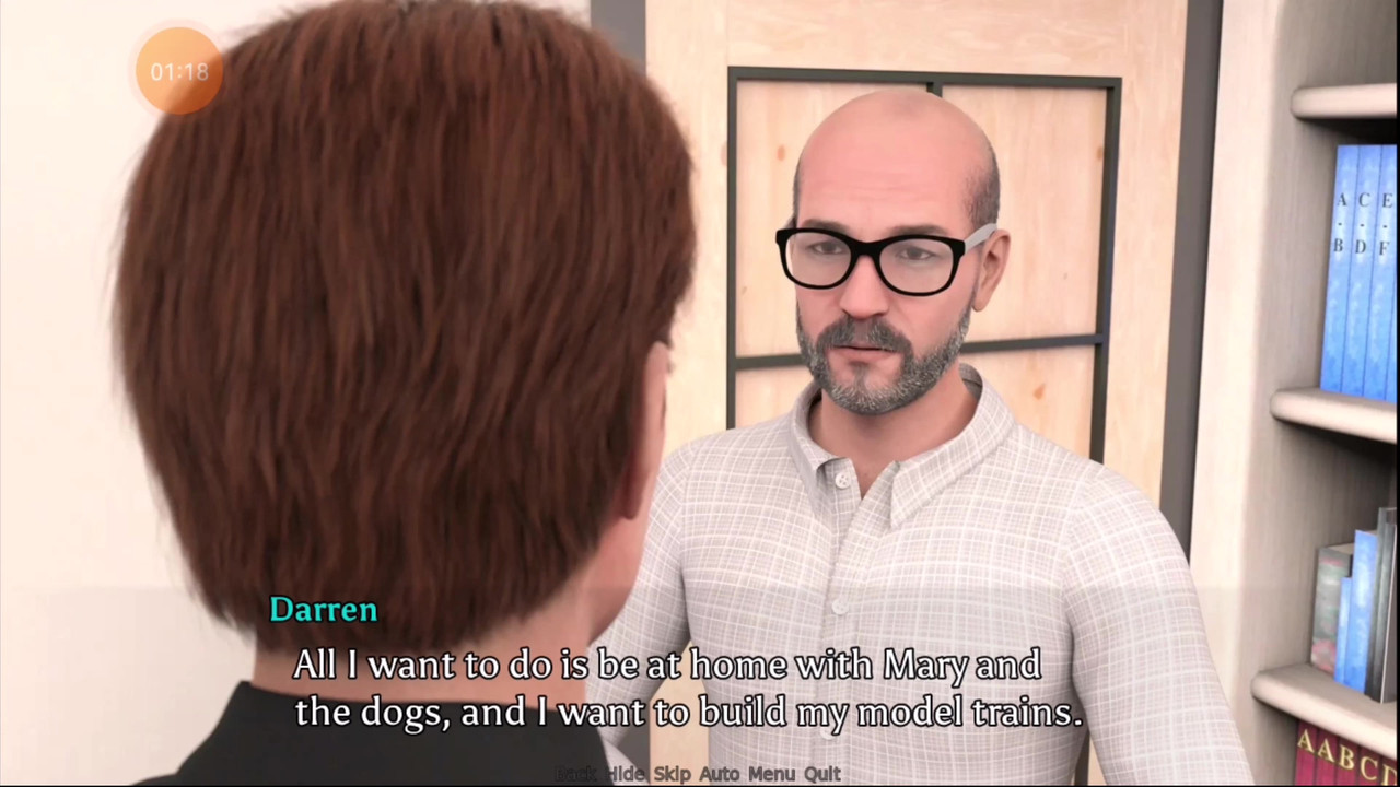 完美的婚姻 #7 - hank 抓住了 anne 的屁股