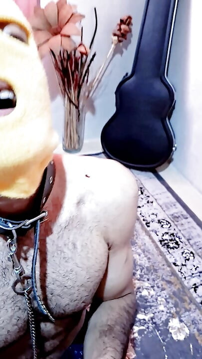 Part 3  Foot on His Back, Collar On, Laughing While I Humiliate My Slave