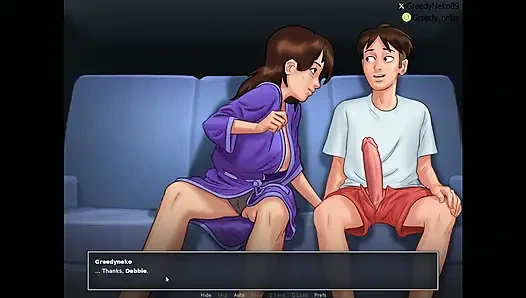 Üvey annem beni kanepede sakso çekiyor (dublajlı)