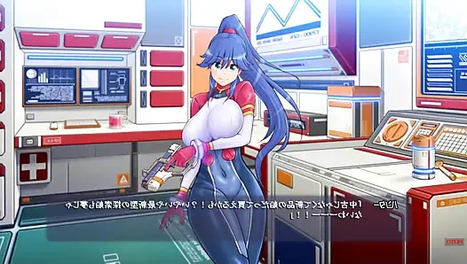 Реакция существа внутри корабля! Часть 2, секс в косплее, 3D хентай игра, резидент злой гэнгбэнг с большими сиськами, Ahegao милфа