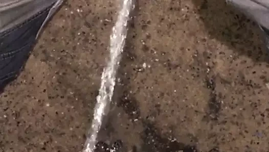 horoz dışarı ve pissing