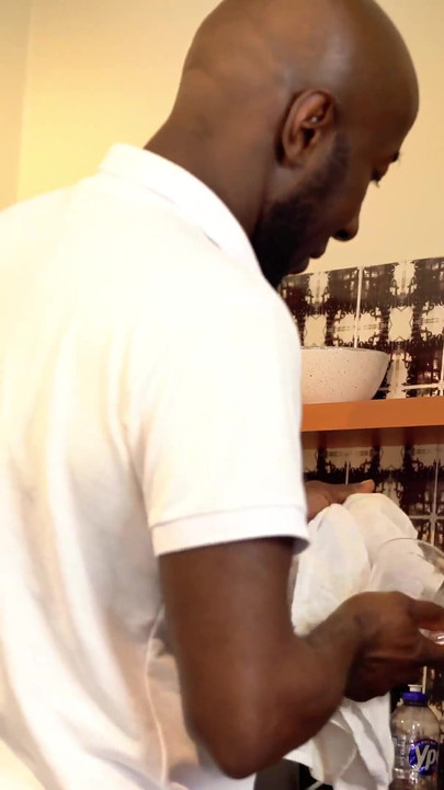 Veliki crni kurac uništio zrelu eboni zrelu ebanovinu sa debelim stomakom