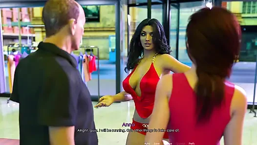 Полный геймплей - Анна: Возбуждающая привязанность 2, часть 17