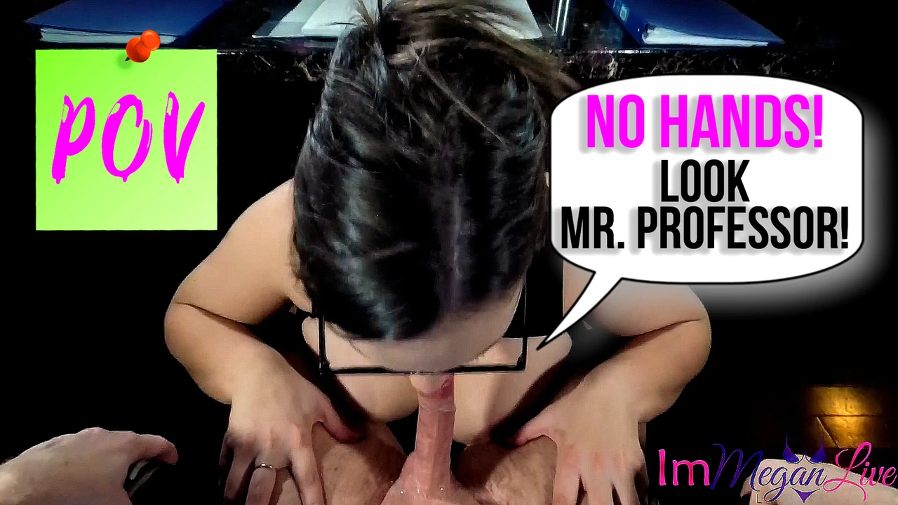 Tidak ada tangan! lihat mr. profesor! - immeganlive
