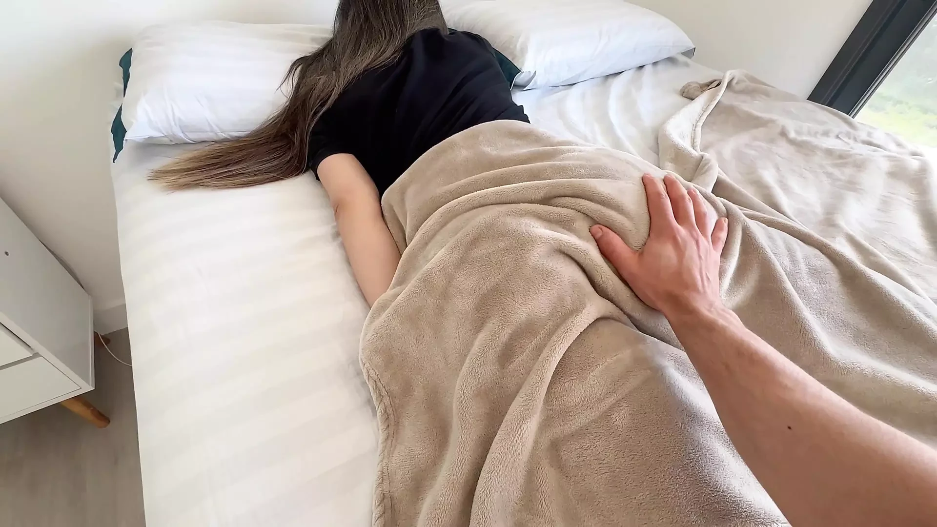 Roommate Wakes Me Up with a Hard Morning Fuck - AdaKham