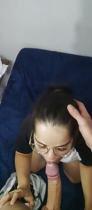 Besides Being Beautiful and Sucking Well, This White Girl Has a Wonderful Ass and a Hot Pussy.