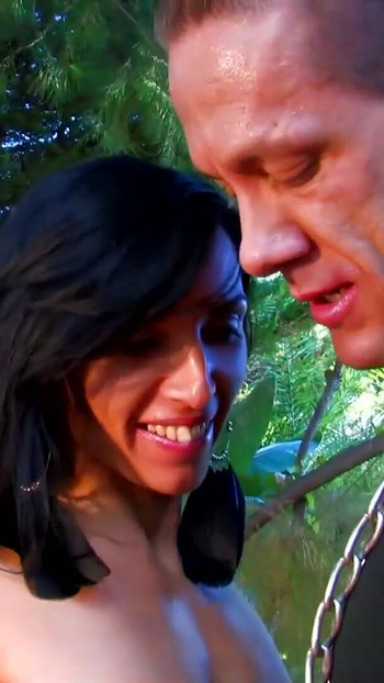 Jaw-dropping moment from "Exotic cowgirl in lingerie rides big cock"