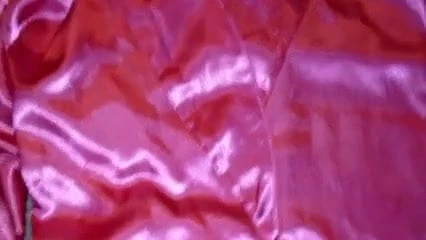 Pink Satin Robe