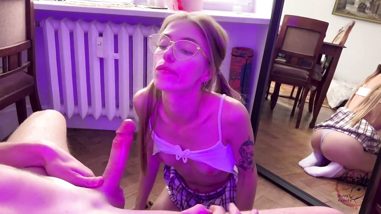Asked My Friend to Check How I Give a Blowjob