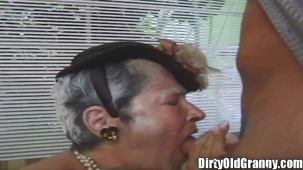 Raspy Grandma Bitty Bitch Boned by Younger Big Dick Digusto Hairy Cunty Twat Couch Granny